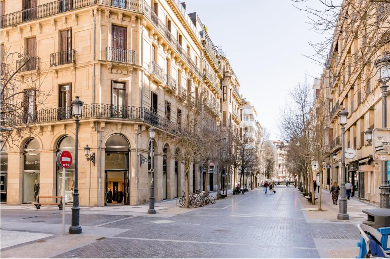 Apartamento Eclectico En El Centro De La Ciudad San Sebastián Esterno foto